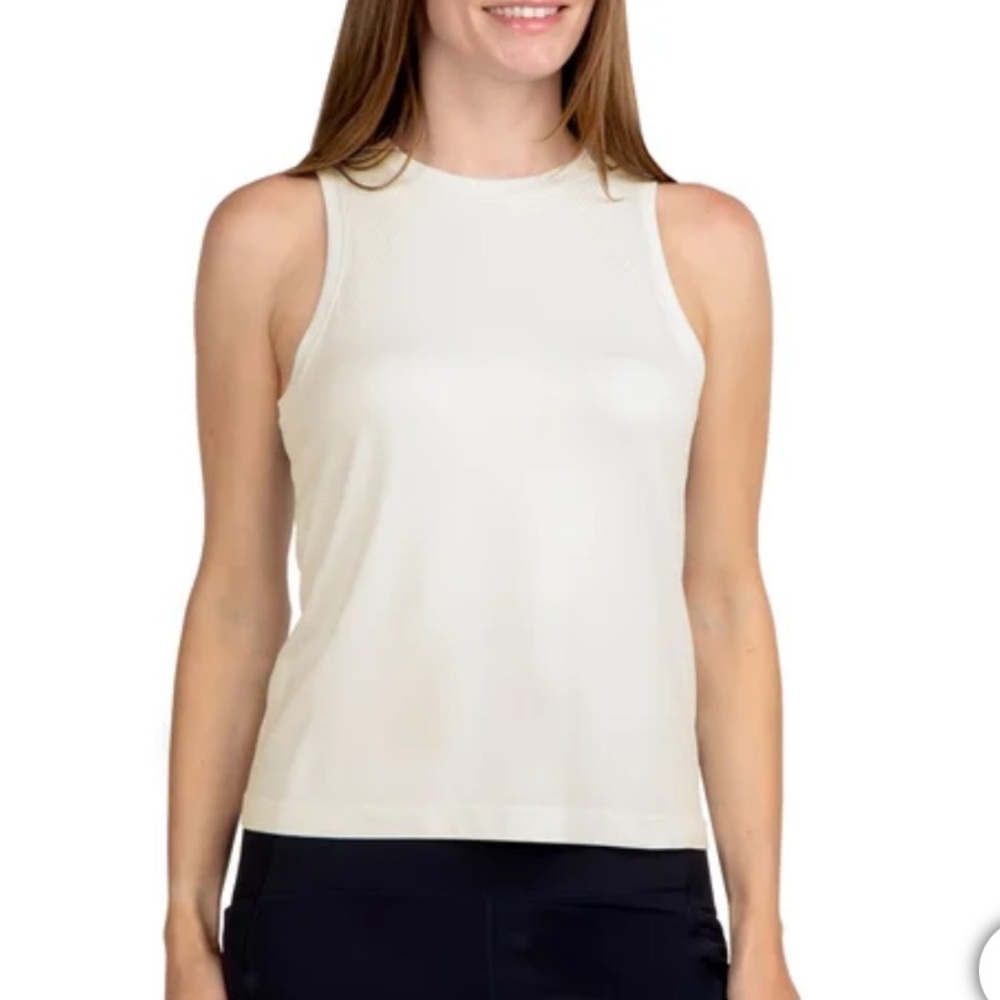 Spyder Women's Active Seamless Tank - Cream - Xs